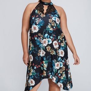 High Neck Swing Chemise.NWOT.